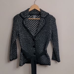 Ann Taylor Merino Wool Blend Sweater Jacket- sz xs